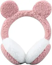 [WATIIFUFU] Breathable Ear Covers Sport Headbands Animal Headbands for Winter Headband Winter Ear Muffs Sports Headband Women Earmuff Winter Ear Warmers Sky-blue Plush