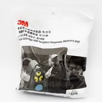 在飛比找蝦皮購物優惠-【工具帝國】3M 單罐式半面體面罩 3200 防毒面具 33