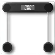 Digital Electronic Bathroom Scale Bath Scale 28X28Cm 180KG Platform Backlit D...