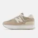 New Balance 574+系列 女休閒鞋-咖啡色-WL574ZSM-B