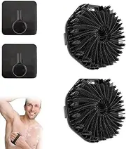 Silicone Body Scrubber with Handle and Hook Up, Silicone Loofah Body Scrubber for Men & Women, Estropajo Para Cuerpo Easy-to-Clean Long-Lasting Gentle Exfoliating and Lather Well(2pcb)