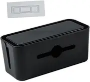 Box Cable Management Box Detachable Power Line Organizer Tidy Socket Storage for Cables for Home Office Charging Easy to Use and Clean