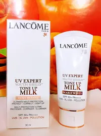 在飛比找樂天市場購物網優惠-LANCOME 蘭蔻 超輕盈UV提亮素顏霜(珍珠白) 30M