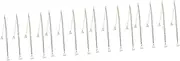 [LIFKOME] 8 Pairs Tassel Bra Straps Rhinestone Bra Straps Adjustable Summer Decor Pearl Belts for Women Dresses Clear Bra Straps Invisible Anti- Bra Strap Liu Alloy Miss Shoulder Strap