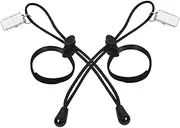 Background Clips, Backdrop Clips with Stretchy Cords, Multifunctional Tightener, Wide Leg Pants Fixing Tool for Photo Video Studio, Birthday, Wedding