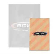 Pack of 100 BCW T206 / Allen and Ginter Tobacco Card Acid Free Soft Poly Sleeves