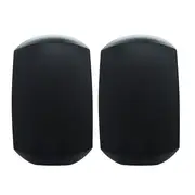 Weconic Waterproof Outdoor Wall Mount Speakers (Black)