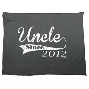 Uncle Since 2012 - Funny Novelty Sports Microfiber Towel Gift Gifts