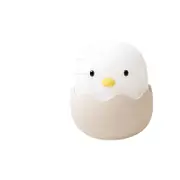 Eggshell Chicken Lamp Bedroom Creative Energy-Saving Bedside Mini Led Night Light Charging With Sleeping Light (Warm Light)