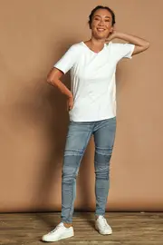 River Ribbed Pull On Jean--WAK-RIBBED