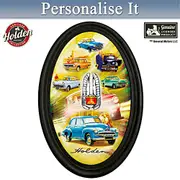 Holden Golden Years Personalised Framed Plate
