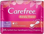 Carefree Barely There Scented Shower Fresh Liners 42 pack