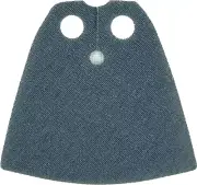 Lego 522c Dark Bluish Gray Minifig Cape Cloth Standard Starched Fabric 3.9cm A15