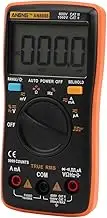 True-RMS Digital Multimeter Tester,AN8008 Measures AC/DC Voltage Ammeter Current Ohm Meter Capacity Frequency,Large 4-Digit Display,Continuity Tests, Tests,Diode Tests