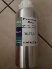 Photopolymer Resin for LCD LED 3D Printers - UV 405nm - White