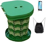 Folding Toilet,Portable Mobile Toilet - Retractable Potty with Adjustable Height for Kids and Adults Outdoor Camping Stool for Long Trips Trucks Fishing RV Picnics