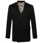 [Eraldo] Eraldo Double-breasted Blazer 52 IT BLACK