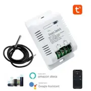 Tuya TH-16 Smart Wifi Switch 16A/3000W Monitoring Temperature Sensor RF433 remot