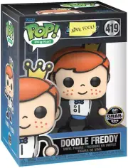 Doodle Freddy Funko April Fools Grail Funko Pop Digital NFT Redemption Presale