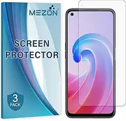 [MEZON] [3 Pack] Anti-Glare Matte Screen Protector Film for OPPO A96 – Case Friendly, Shock Absorption (OPPO A96, Matte)