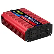 TATALIKEN Pure Sine Wave Power Inverter 4500W Peak Pure Sine Wave 12V 24V to 110-220V 1500W Outdoor Camping Inverter Ove