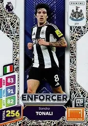 Panini Premier League Plus 2024 2025 Sandro Tonali Enforcer Trading Card