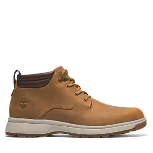 【Timberland】男款小麥色全粒面皮革Atwells Ave防水查卡靴(A5SAM231)