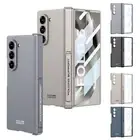 For Samsung Galaxy Z Fold6 Hidden Stand Rugged Hinge Screen Protector Phone Case