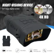 4K HD Outdoor Night Vision Binoculars 400m No Light Vision Hunting Telescope