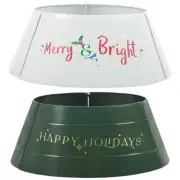 HOMCOM 26 Inch Christmas Tree Collar Ring, Stand Cover for Decoration