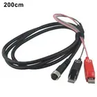 Electric Reel Power Cable for DAIWA Battery Connection Features Two Cores