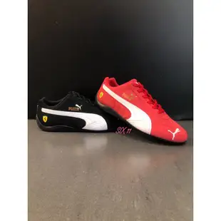 @SIX@PUMA FERRARI SPEEDCAT 聯名款 經典 賽車鞋 紅 306796-02 黑 01