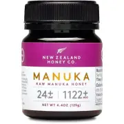 New Zealand Honey Co. Raw Manuka Honey UMF 24+ | MGO 1122+ / 4.4oz | 125g