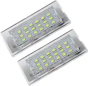 UVNBSO Light Car License Plate Lights Bulb Auto Number Lamp 12V, for BMW, E53 X5 Before Facelift License Plate Light