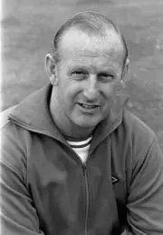 Bertie Mee Arsenal Manager portrait Historic Old Photo
