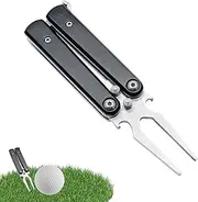 Golf Multiuse Tool | Divot Repair Tool Portable,Beer Bottle Opener, Multifunctional Green Maintenance Accessories for Women Men
