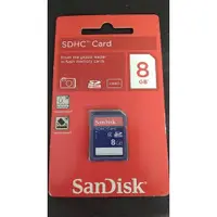 在飛比找蝦皮購物優惠-終身保固 SanDisk SDHC Card 8G SD 8