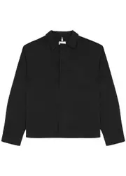 Oamc Frame System Cotton-poplin Shirt - Black - M M