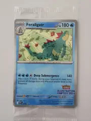 2024 Pokémon Illustration Contest Sealed Promos Feraligatr Pikachu Toxtricity