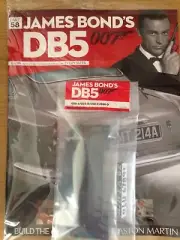 EAGLEMOSS 1/8 BUILD JAMES BOND 007 ASTON MARTIN DB5 ISSUE 58 NEW SEALED WITH MAG