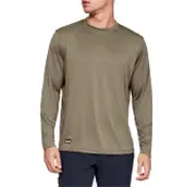 Under Armour Tactical UA Tech Mens Long Sleeve T-Shirt - Federal Tan/None - XL