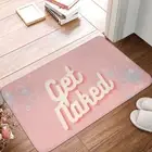 Get Naked Bath Carpet Pink Bubble Bedroom Mat Entrance Door Home Decoration Rug