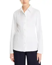Fabiana Filippi Embellished Collar Button Front Shirt