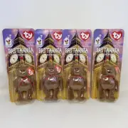 Ty McDonalds Beanie Babies Britannia The Bear Rare with Tag Errors Lot Of 4
