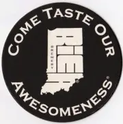 Bier Brewery Beer Coaster Indianapolis IN