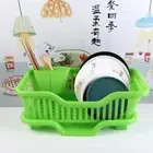 Square Utensils Drainer Rack Plastic Storage Basket Dish Drying Rack Spoons