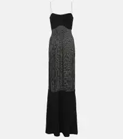 [Jacquemus] Jacquemus La Robe Fino gown UK 18 black