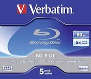 Verbatim BD-R DL 50GB 5pk JC 6X