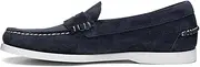 [Sebago] Mens Dan Boat Flesh Out Boat Shoes Blue 9.5