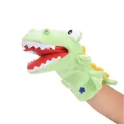 Cartoon Crocodile Soft Hand Doll Puppet Gloves Telling Story Child Interactive Toy Crocodile Plush Toy